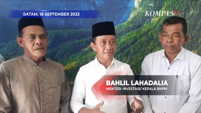 menteri bahlil