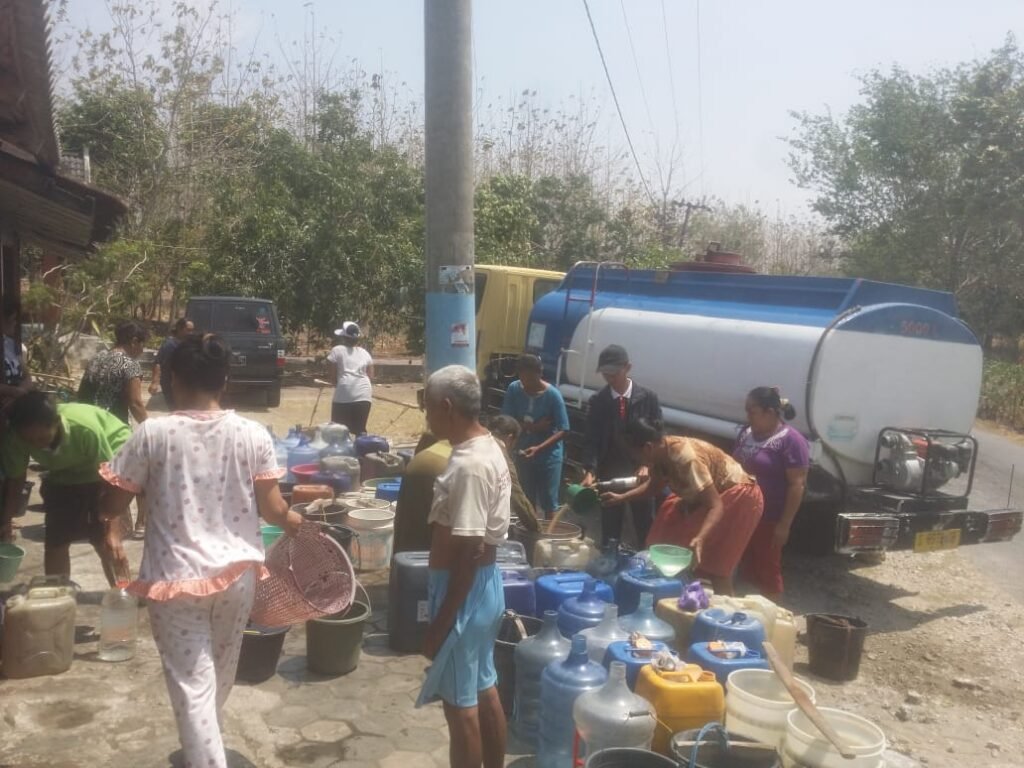 Duit BPBD Temanggung Tinggal Buat 19 kali Droping Air Bersih