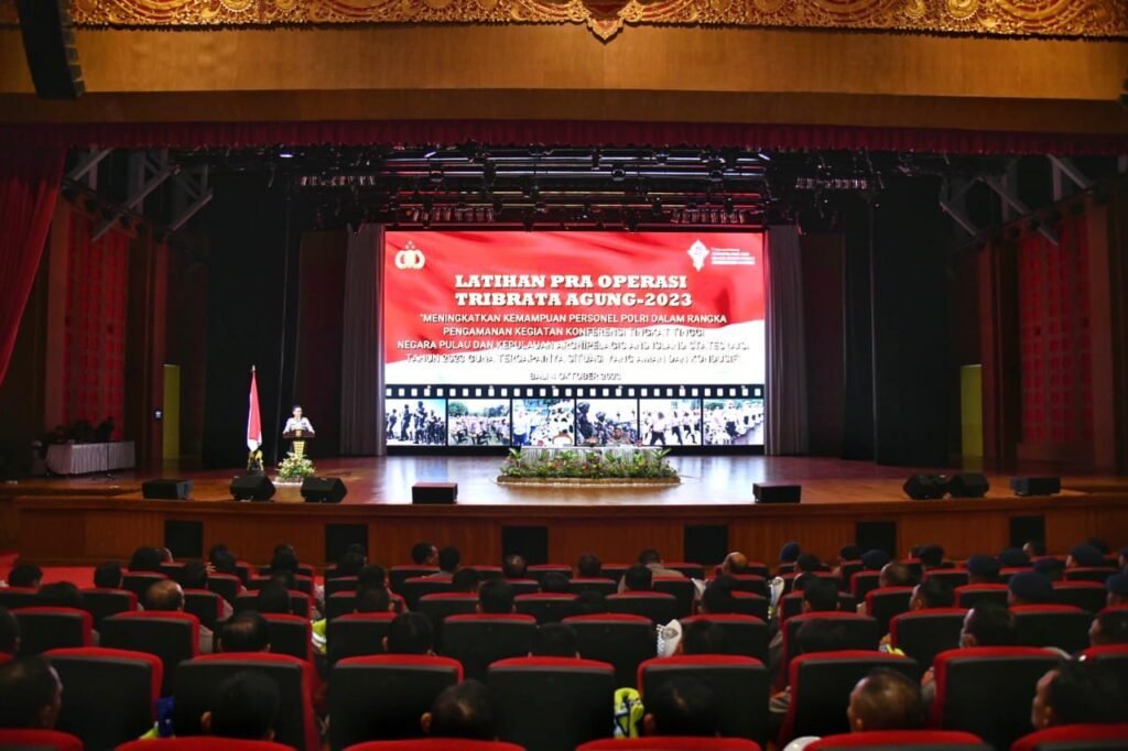 Kakorlantas Polri Buka Lat Pra Operasi Tribrata Agung 2023
