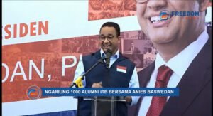 Anies Ngariung Bareng 1000 Alumni ITB Paparkan Apa itu Perubahan