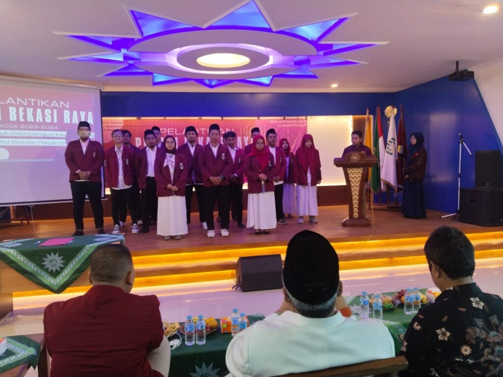 Pengurus PC IMM Bekasi Raya 2023-2024 Dilantik