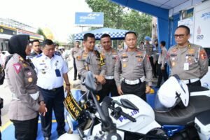 Dirgakkum Korlantas Polri Survei Kesiapan Jalur Pelabuhan Merak dan Ciwandan