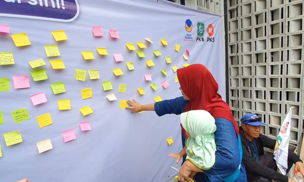 Ragam Harapan Warga Kampung Tanah Merah Bila AMIN Terpilih