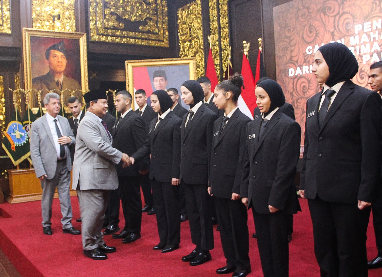 22 mahasiswa palestina