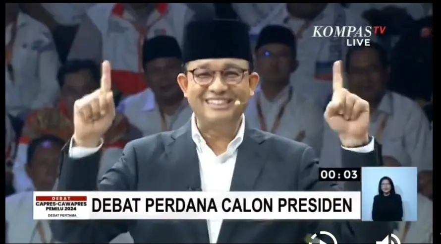 debat capres perdana