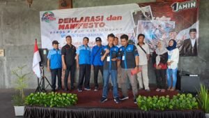 Manifesto Poros Buruh Untuk Perubahan Jombang Bertekad Menangkan AMIN di Jatim