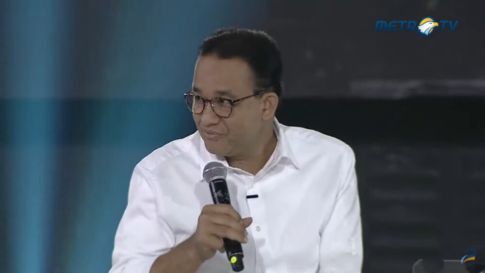 Anies terkejut presiden jokowi