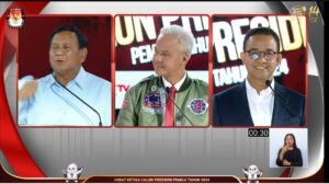 Debat Capres Ketiga, Prabowo Keteteran Jawab Pertanyaan Anies dan Ganjar