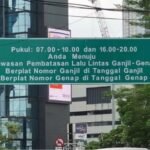Sistem Ganjil-Genap Mulai diberlakukan Lagi di Jakarta usai Libur Lebaran 2025