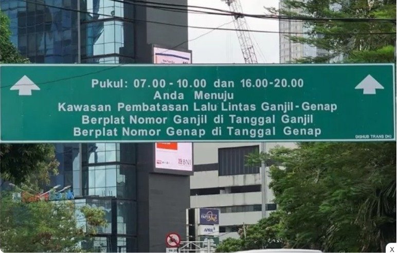 Sistem Ganjil-Genap Mulai diberlakukan Lagi di Jakarta usai Libur Lebaran 2025
