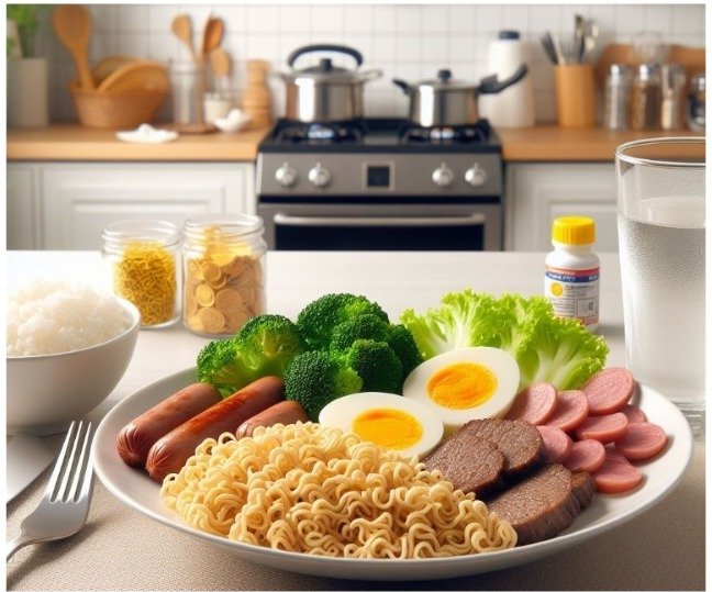 hindari makan sahur dengan mi instan