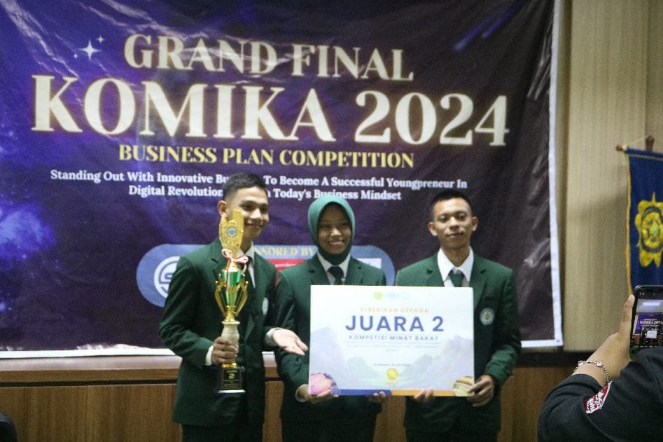 Polbangtan Bogor Raih Prestasi di Kompetisi Bisnis Nasional KOMIKA 2024