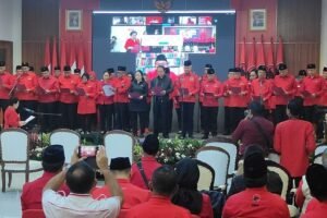 Megawati Lantik Pengurus DPP PDI-P Masa Bakti sampai 2025