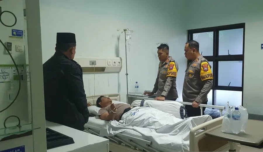 Amankan Lalu Lintas, Polisi Dikeroyok dan Dilempari Batu oleh Pesilat PSHT