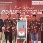 Hari Pertama Pendaftaran Paslon Bupati/Wakil Bupari Brebes 2024 Kosong