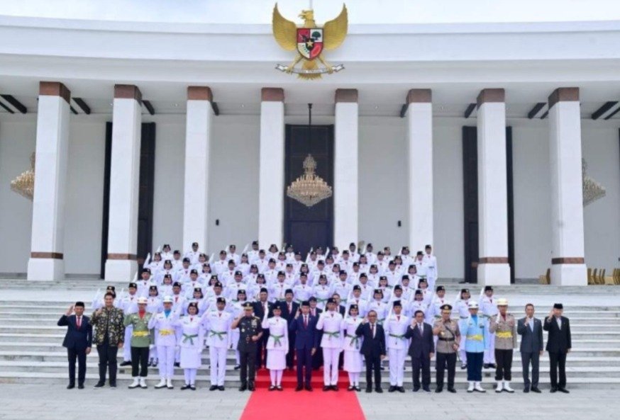 Ini Nama dan Daerah Asal 76 Anggota Paskibraka di IKN