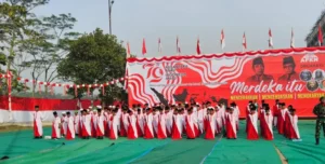 Ponpes Nuu Waar AFKN Gelar Upacara HUT RI ke 79 Ingatkan Kemerdekaan adalah Kehambaan kepada Allah