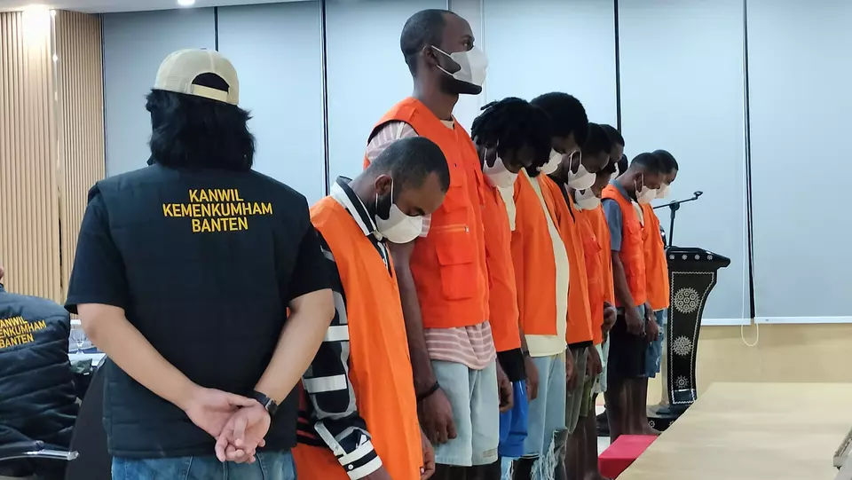 Buat Onar,10 WN Nigeria di PIK 2 Diamankan Imigrasi Tangerang