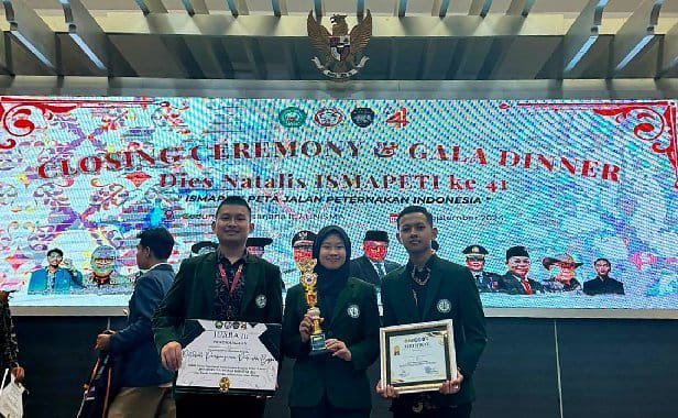 Mahasiswa Polbangtan Bogor Juara LKTI Dies Natalis Ismapeti ke-41