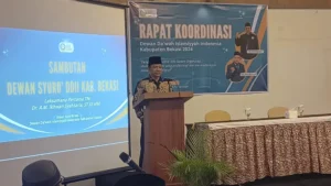 Evaluasi Program Kerja, Dewan Da’wah Kabupaten Bekasi Gelar Rapat Koordinasi