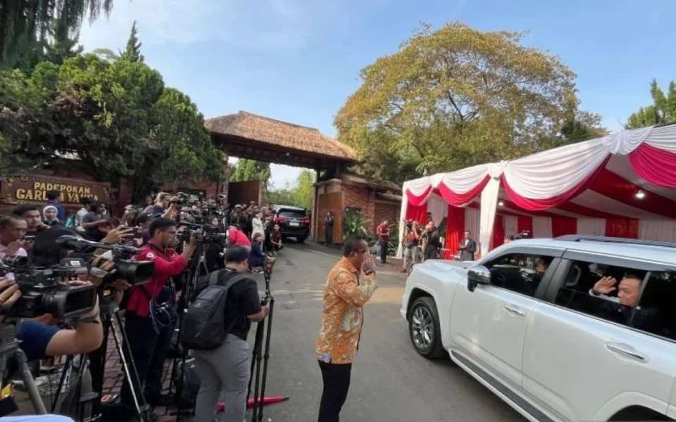 Dicopot dari BIN, Budi Gunawan Hadiri Pembekalan di Hambalang