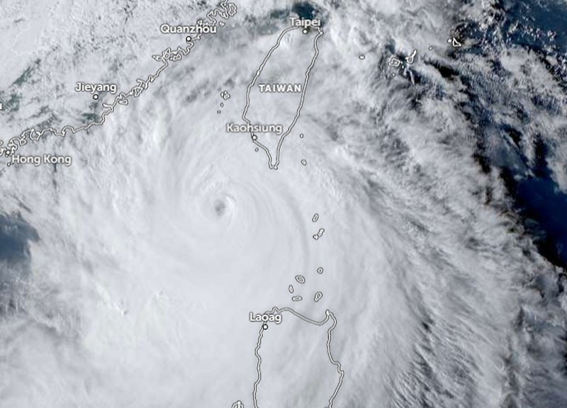 Taiwan Siaga Hadapi Topan Krathon