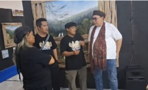 Pameran Seni Lukis Seniman Tersohor di Rest Area Joglo Tol Pejagan-Pemalang selama Libur Nataru