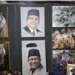 Pameran Seni Lukis Seniman Tersohor di Rest Area Joglo Tol Pejagan-Pemalang selama Libur Nataru