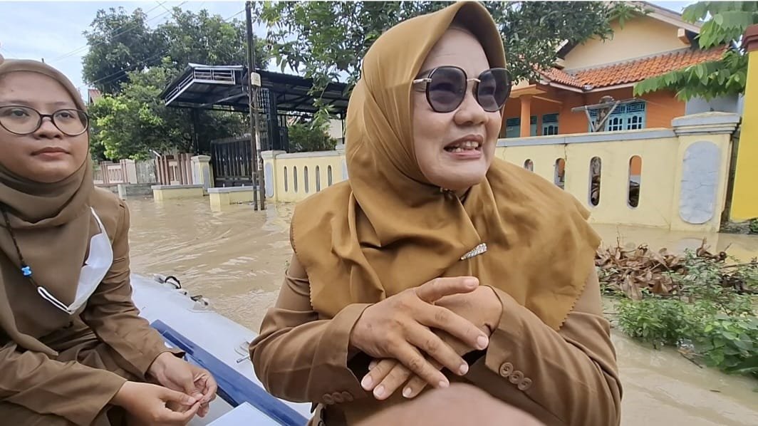 Banjir di Brebes Rendam 4 Kecamatan renggut 1 korban jiwal