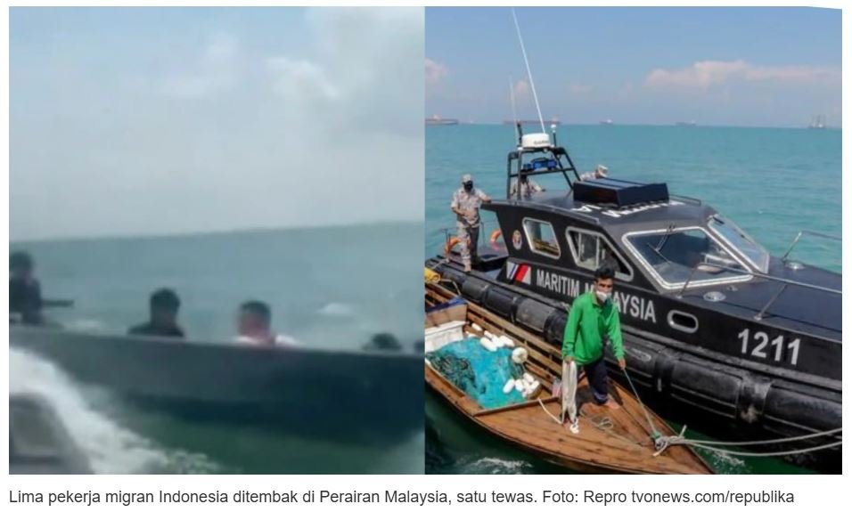 WNI Tewas Ditembak Patroli Malaysia