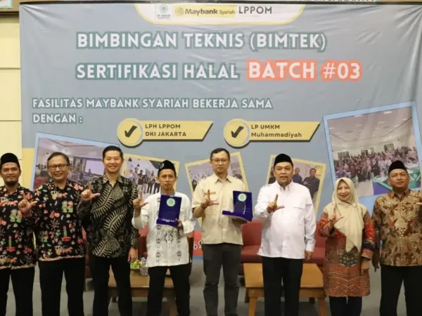 LPPOM DKI Jakarta Gandeng Maybank Gelar Bimtek Sertifikasi Halal buat UMKM