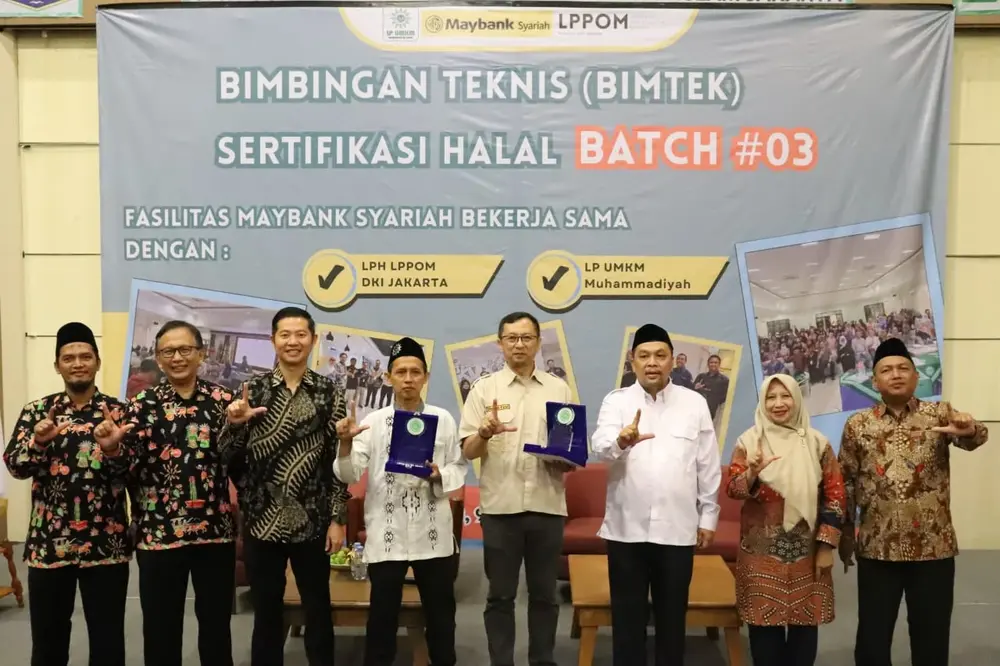 LPPOM DKI Jakarta Gandeng Maybank Gelar Bimtek Sertifikasi Halal buat UMKM