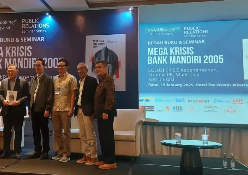 Bedah Buku Mega Krisis Bank Mandiri: Pelajaran Mengembalikan Kepercayaan Publik