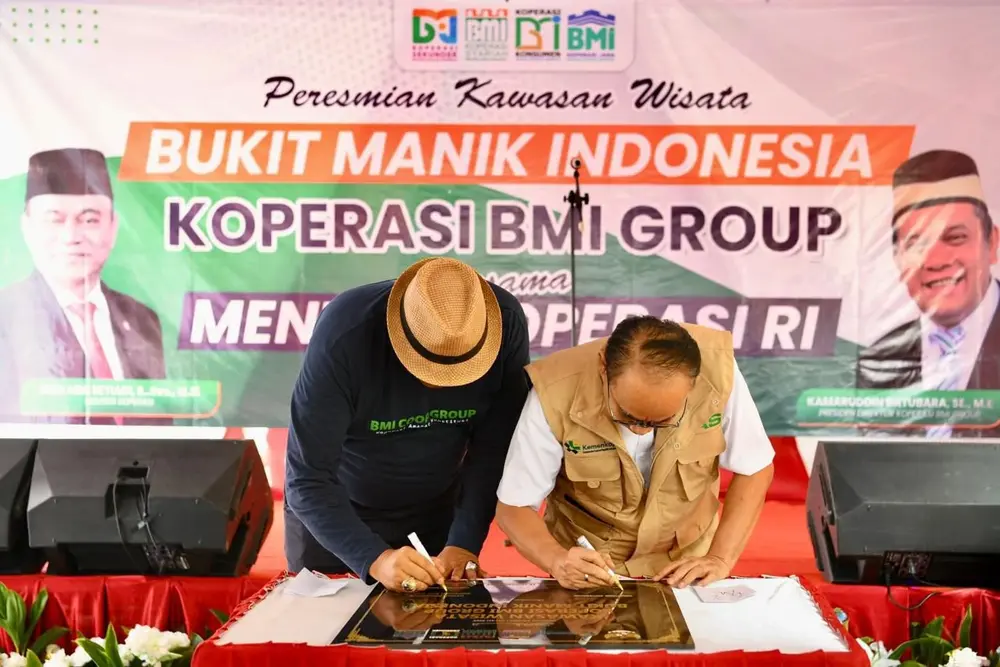 Peresmian Wisata Bukit Manik oleh Menkop Budi Arie: Inovasi Koperasi BMI di Bogor