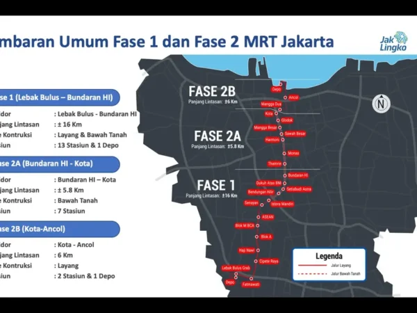 Rekayasa Lalu Lintas di Jalan Pintu Besar Selatan Akibat Proyek MRT Fase 2, Berlaku Hingga Mei 2025