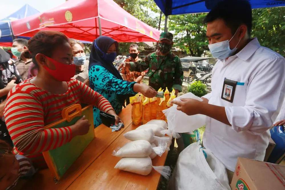 Jelang Ramadhan, Pemprov Jakarta Gelar Bazar Pangan Murah di Balai Kota