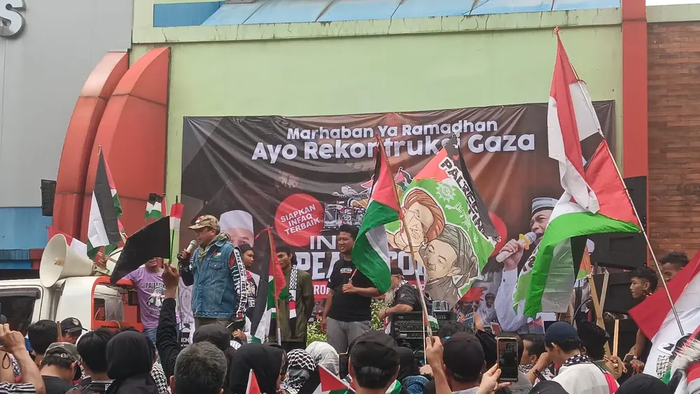 Konvoi Solidaritas Palestina di Kudus: Seruan Rekonstruksi Gaza dan Keadilan