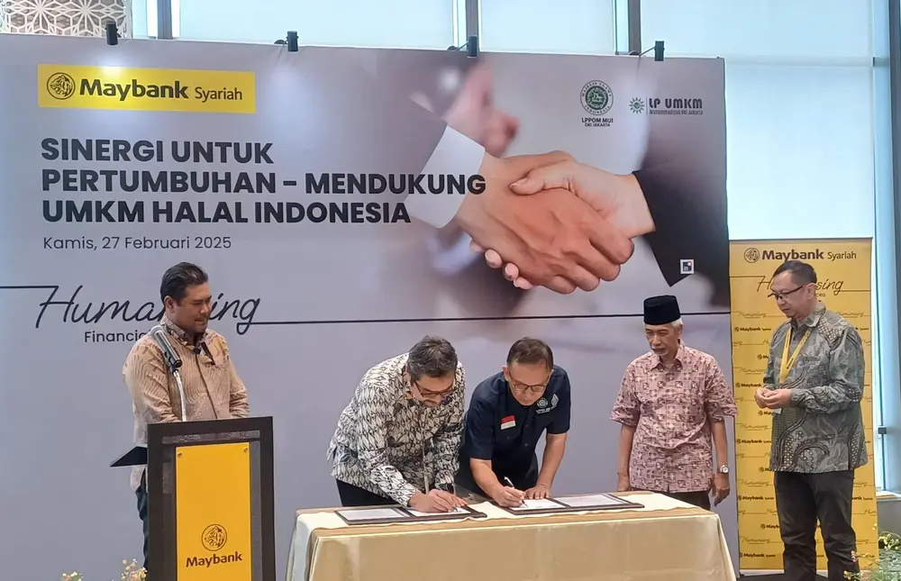 Kolaborasi Dukung UMKM Halal: LPPOM MUI, Muhammadiyah, dan Maybank Bersinergi