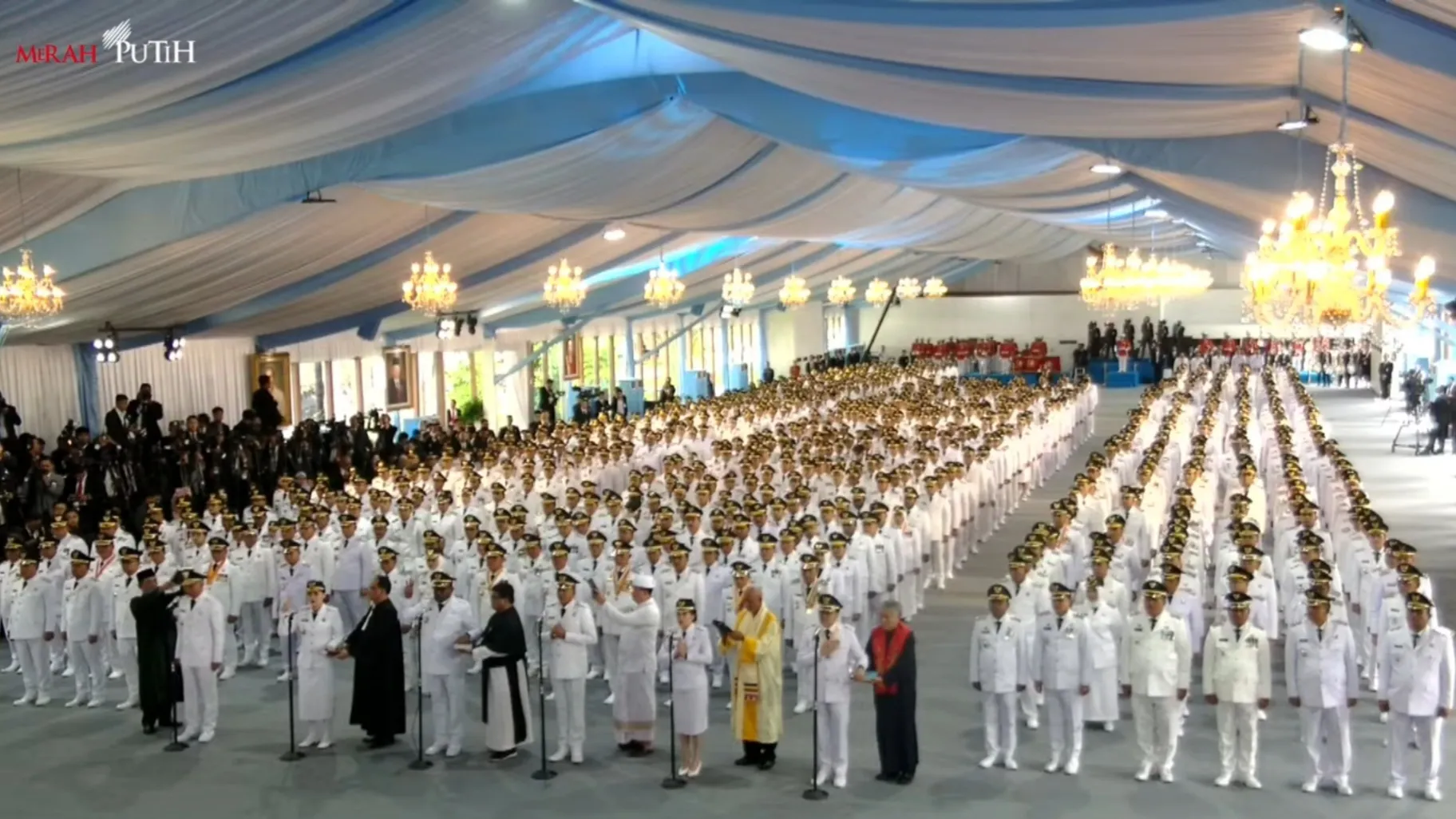 Daftar 481 Kepala Daerah hasil Pilkada 2024 yang Dilantik Presiden Prabowo