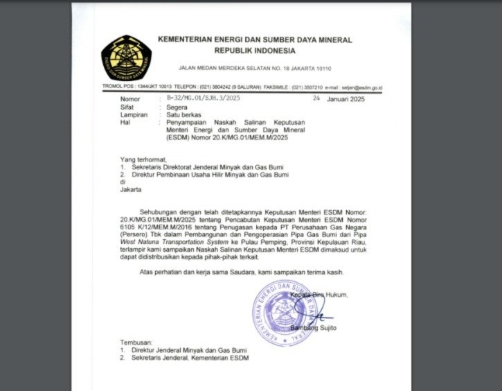Pembatalan Penugasan PGN oleh Menteri ESDM Bahlil Disorot: Dugaan Motif Bisnis dan Potensi Korupsi