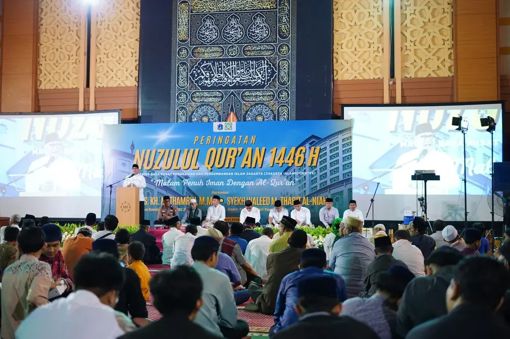 Jakarta Islamic Centre Gelar Peringatan Nuzulul Quran 1446 H, Hadirkan Inovasi AI dan Imam Tarawih dari Yaman