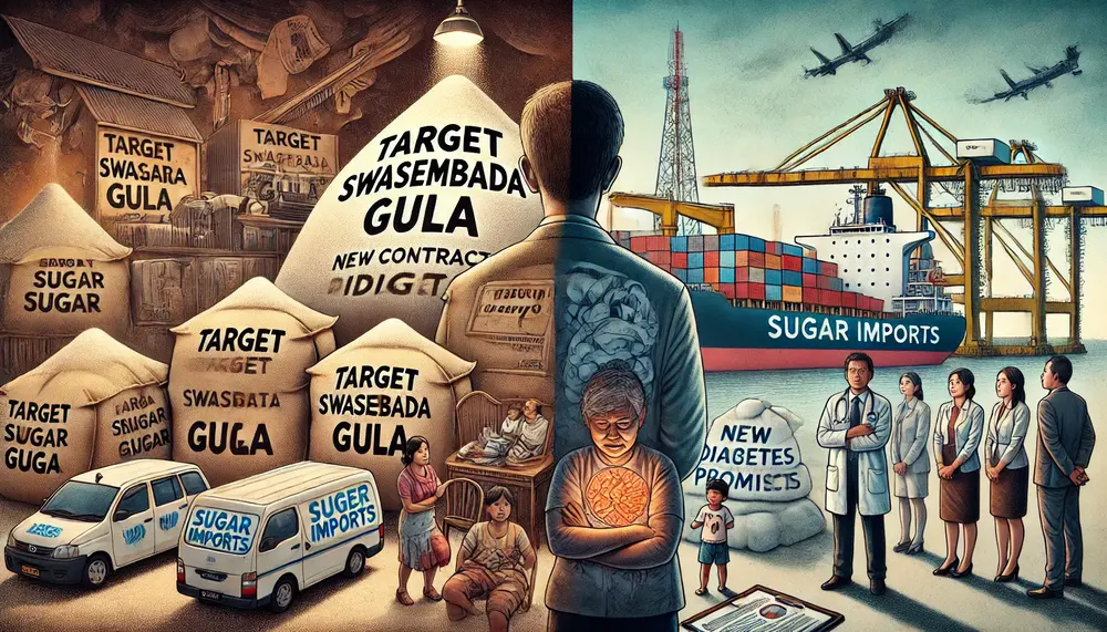 Impor Gula dan Ancaman Diabetes: Janji Manis yang Berujung Pahit