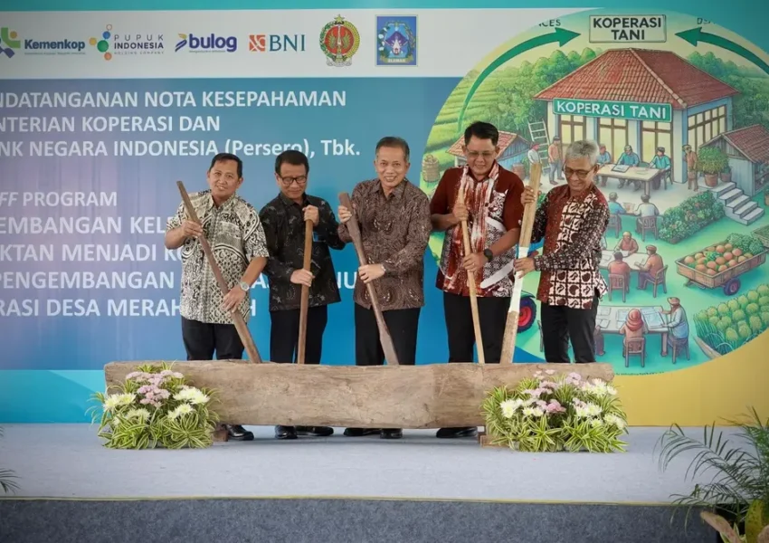 Kemenkop dan BNI Perkuat Gapoktan Jadi Koperasi Modern, Dukung Ekonomi Desa