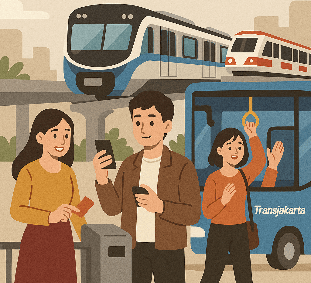Jakarta Gratiskan MRT, LRT, dan Transjakarta pada 21 dan 24 April 2025
