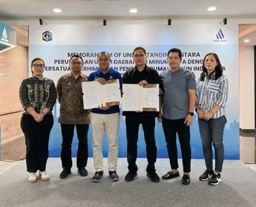 PAM JAYA dan P3RSI Teken MoU: Wujudkan Transparansi Tagihan Air di Apartemen dan Rusun