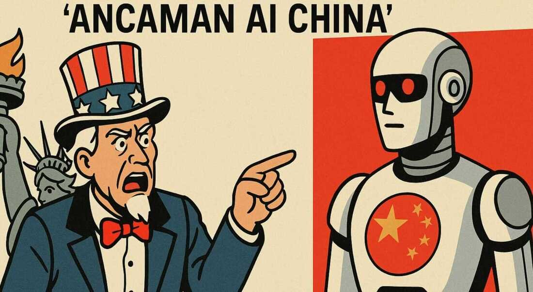 Narasi Ancaman AI China: Strategi Lama, Wajah Baru Hegemoni