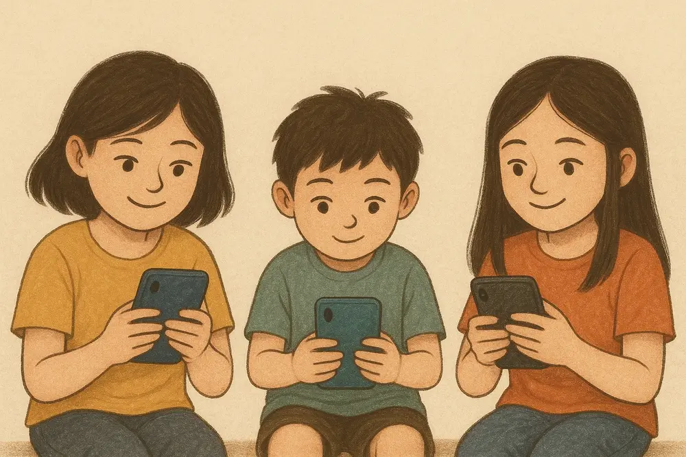 Anak-Anak dan Ponsel: Cinta Pertama yang Tak Kita Sadari