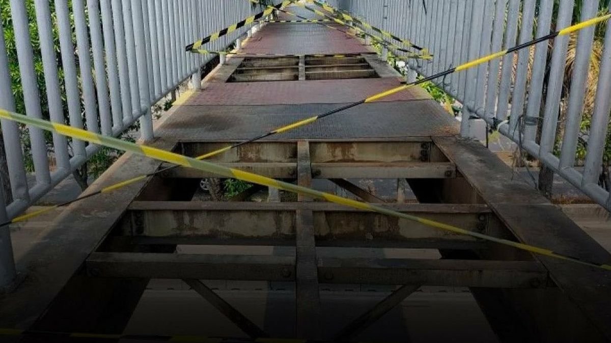 Pemprov DKI Siap Percantik 11 JPO Rusak, Pramono Anung: Pasang CCTV dan Lampu