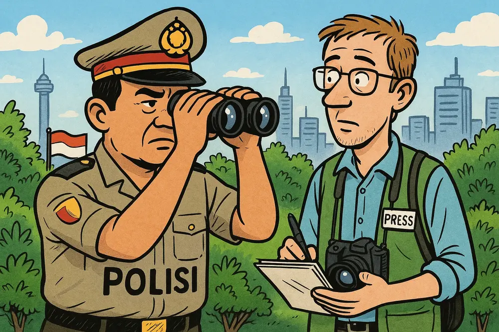 Polisi Pantau Aktivitas Jurnalis Asing di Indonesia, Ada Apa?