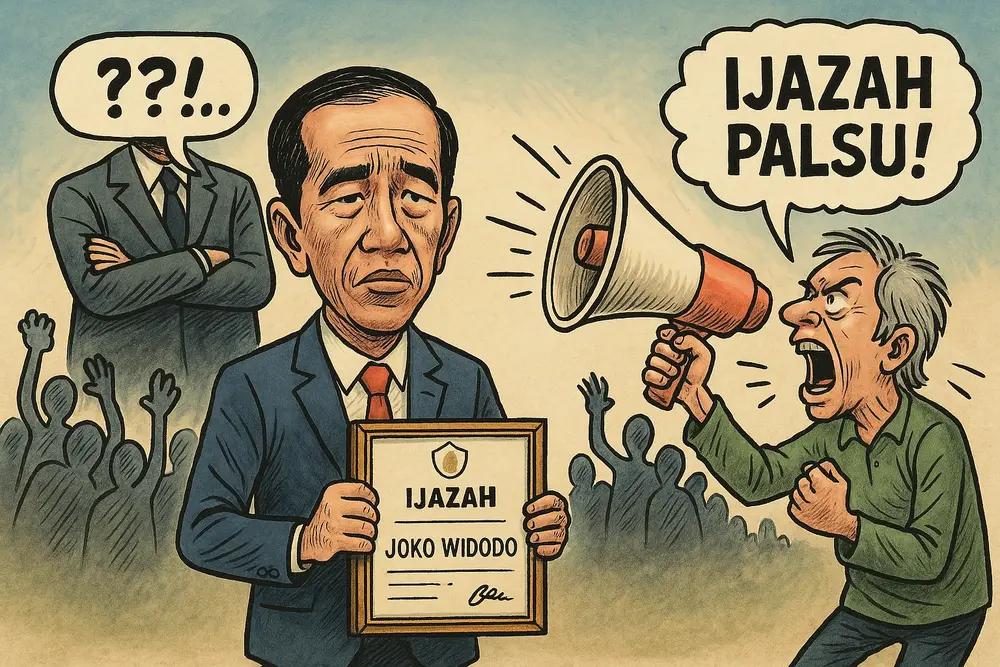 Jokowi dan Dugaan Ijazah Palsu, Antara Fakta dan Rasa Percaya